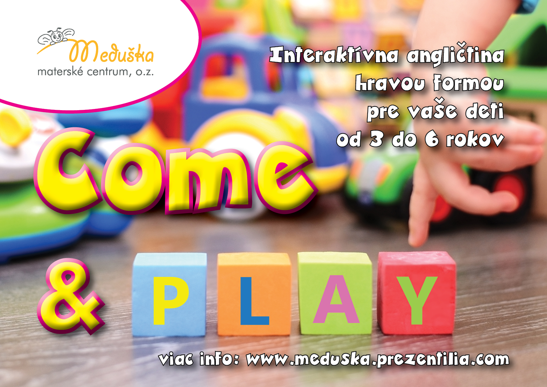 Come & Play. Angličtina pre deti hravou formou